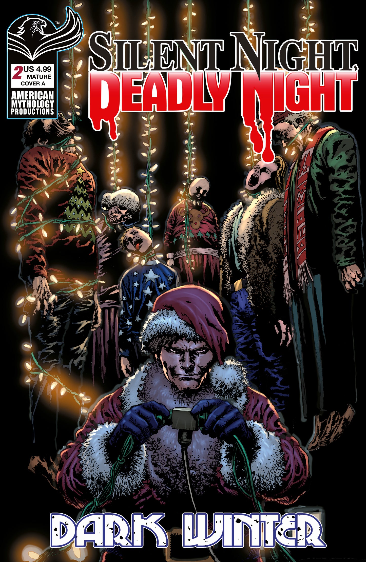 SILENT NIGHT DEADLY NIGHT DARK WINTER #2 (OF 2) CVR A ROY ALLAN MARTINEZ (MR) | PRANA PUBLISHERS | Comicbookeroo