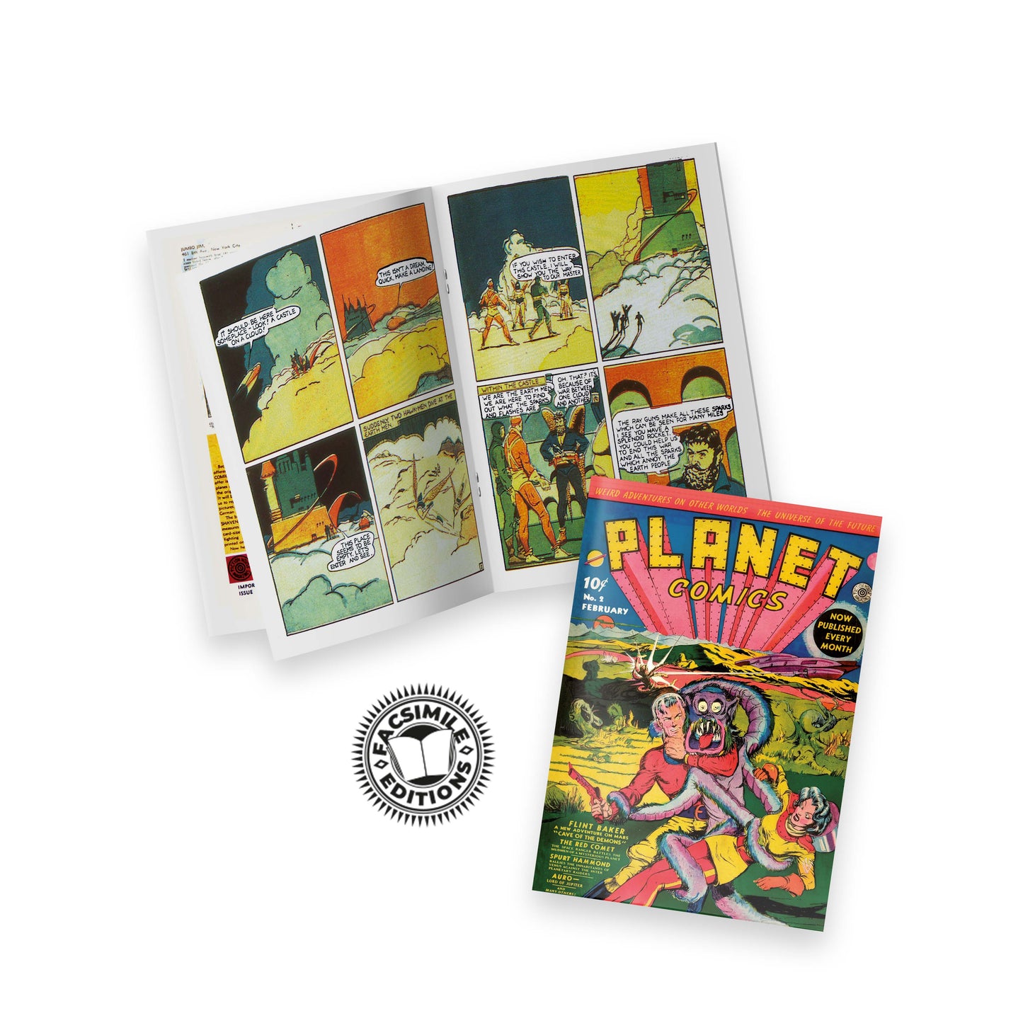 PS ARTBOOKS PLANET COMICS #2 FACSIMILE EDITION (26 Aug Release)