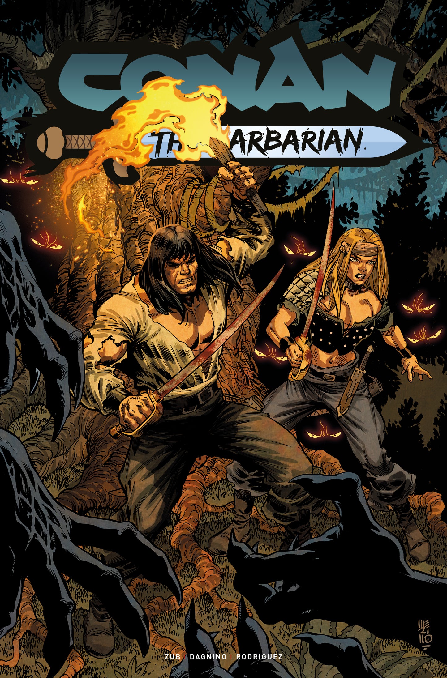 CONAN THE BARBARIAN #34 CVR B JESUS MERINO VAR (MR) (26 Aug Release)