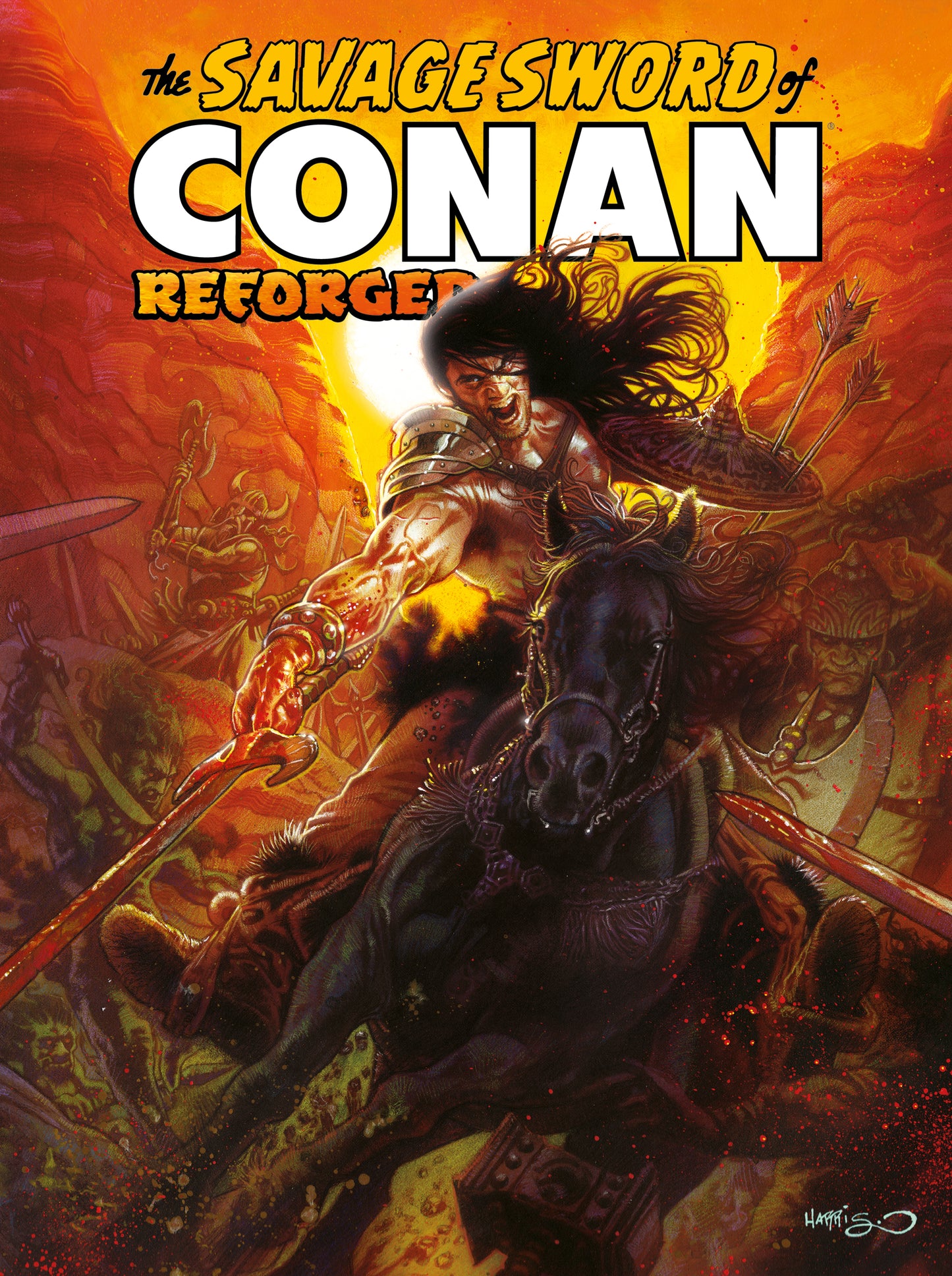 SAVAGE SWORD OF CONAN REFORGED #6 CVR A TONY HARRIS CARDSTOCK (MR) | TITAN COMICS | Comicbookeroo