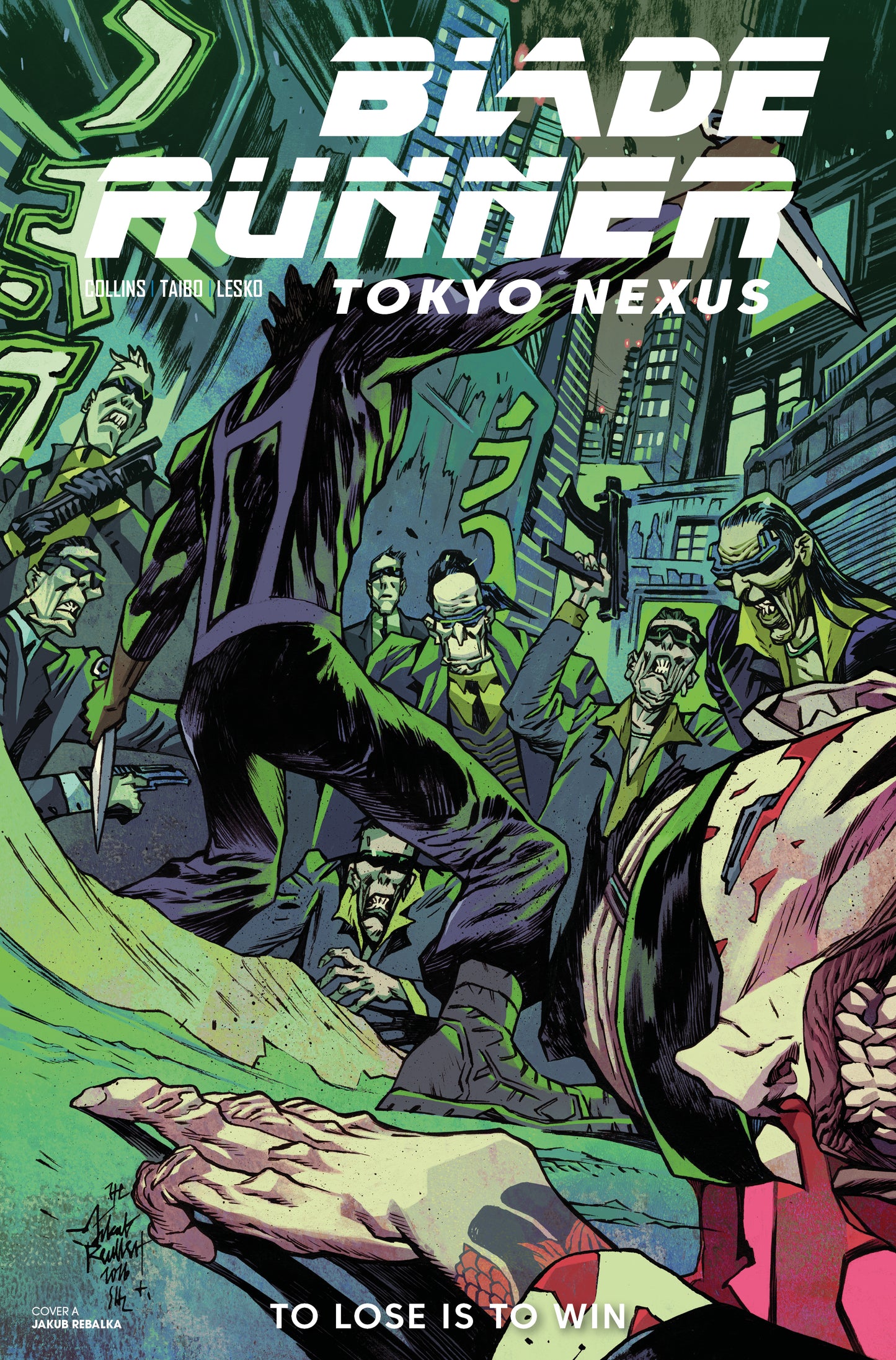 BLADE RUNNER TOKYO NEXUS TO LOSE IS TO WIN #4 (OF 4) CVR A JAKUB REBELKA | TITAN COMICS | Comicbookeroo