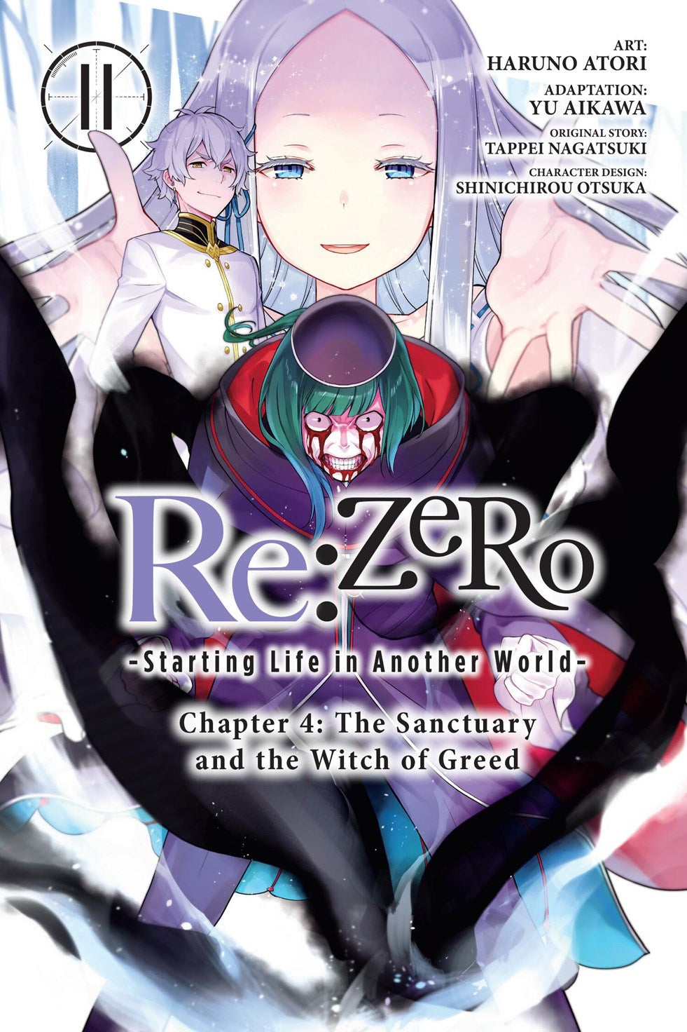 RE ZERO STARTING LIFE IN ANOTHER WORLD CHAPTER 4 THE SANCTUARY AND THE WITCH OF GREED TP VOL 11 | YEN PRESS | Comicbookeroo