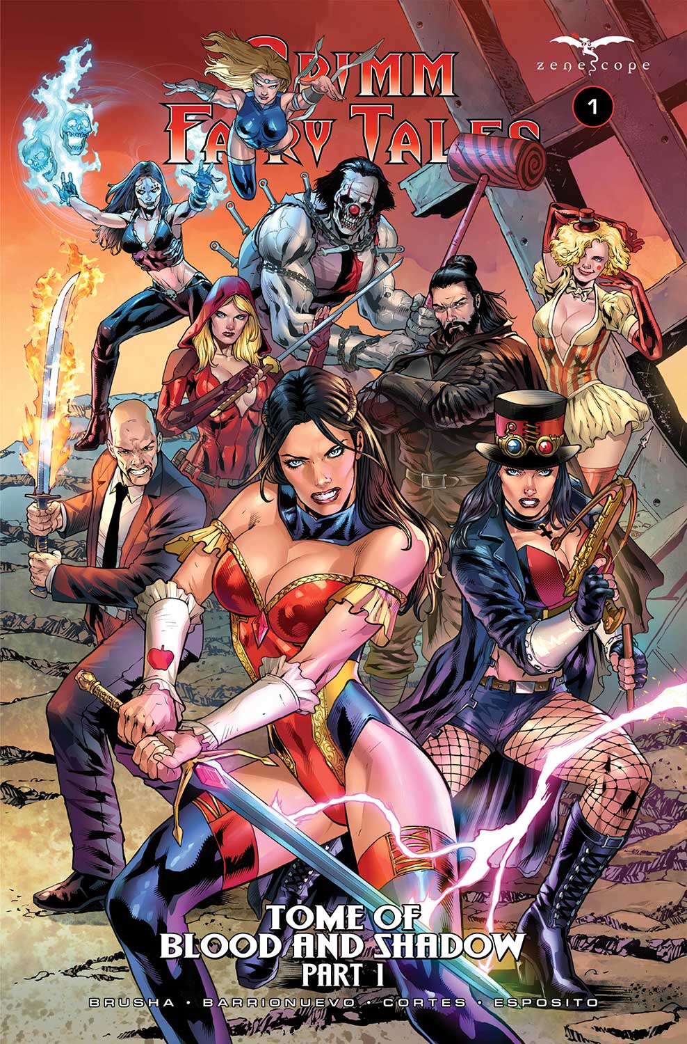 GRIMM FAIRY TALES VOL 3 #1 CVR H IGOR VITORINO CONNECTING VAR