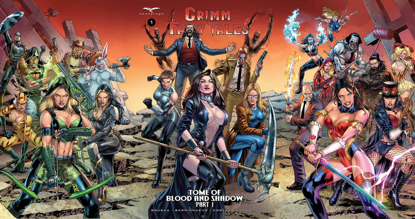 GRIMM FAIRY TALES VOL 3 #1 CVR I IGOR VITORINO TRIFOLD VAR