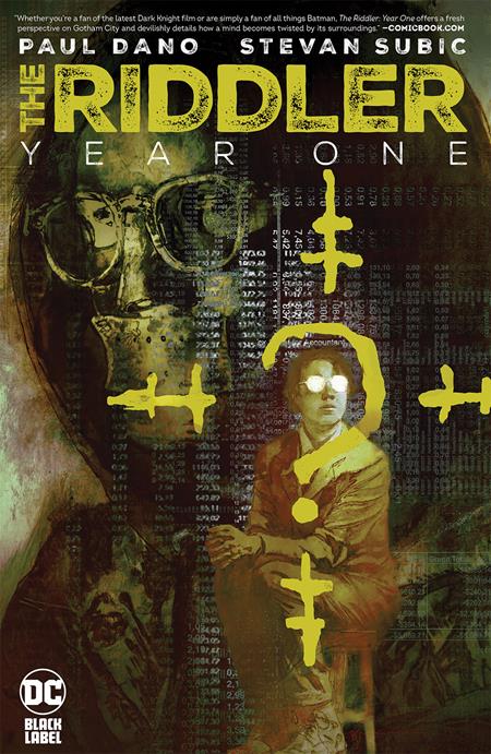 RIDDLER YEAR ONE HC (MR) (Backorder, Allow 4-5 Weeks)