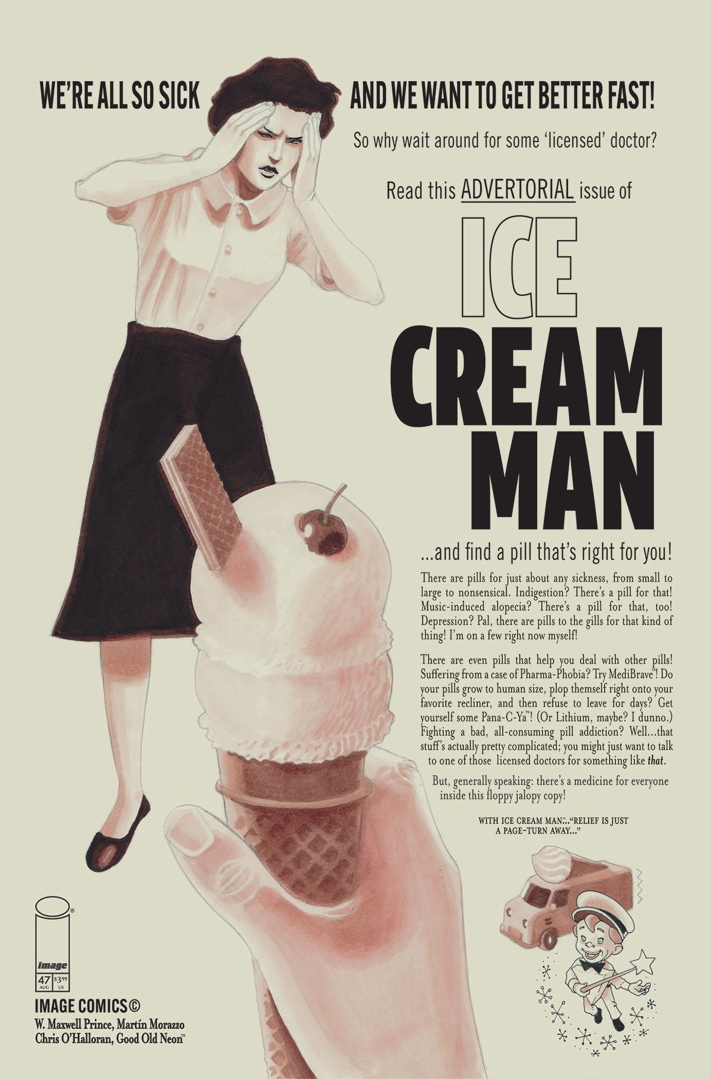 ICE CREAM MAN #47 CVR A MARTIN MORAZZO & CHRIS OHALLORAN (MR) | IMAGE COMICS | Comicbookeroo