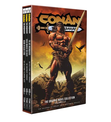 CONAN THE BARBARIAN TP VOL 01-03 SLIPCASE SET REGULAR EDITION MIKE DEODATO (MR) (Backorder, Allow 4-5 Weeks)