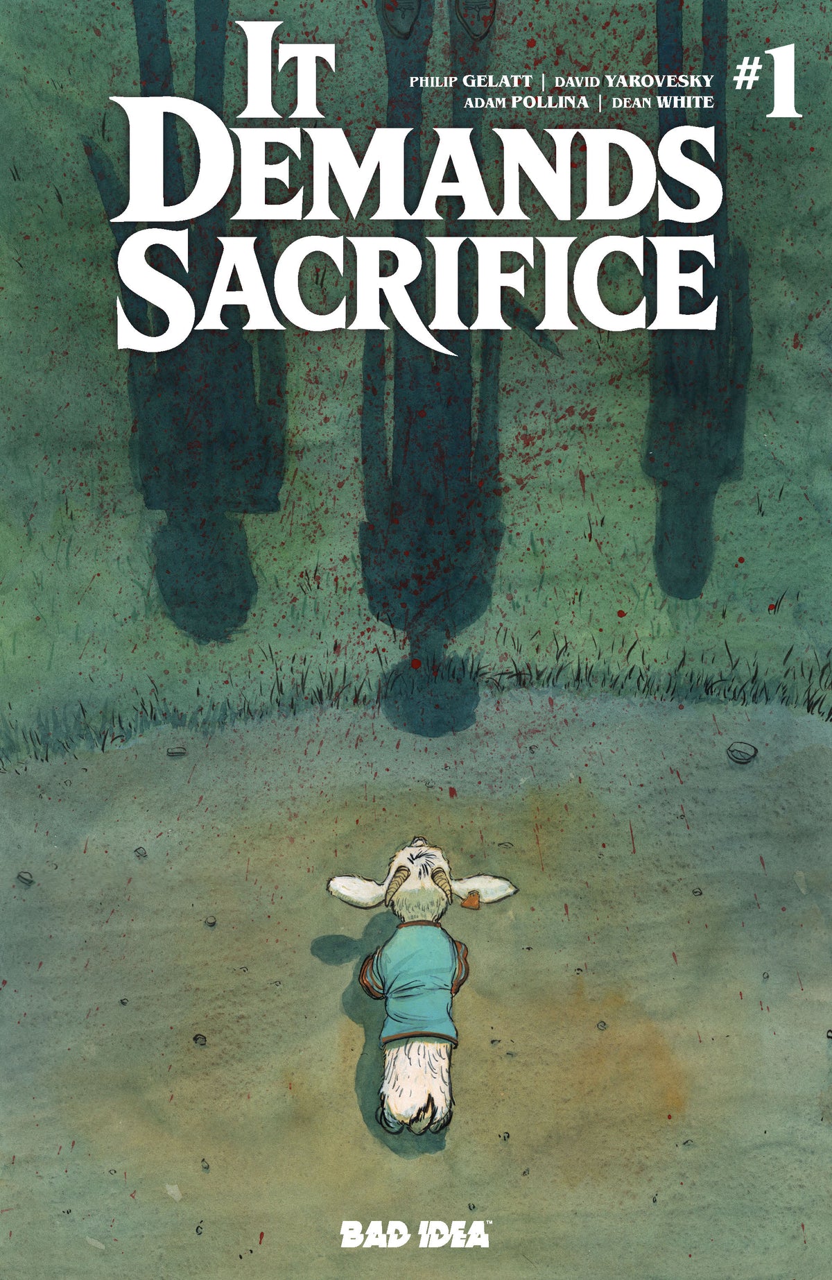 IT DEMANDS SACRIFICE #1 (OF 4) CVR C PATRICK HORVATH VAR | BAD IDEA | Comicbookeroo