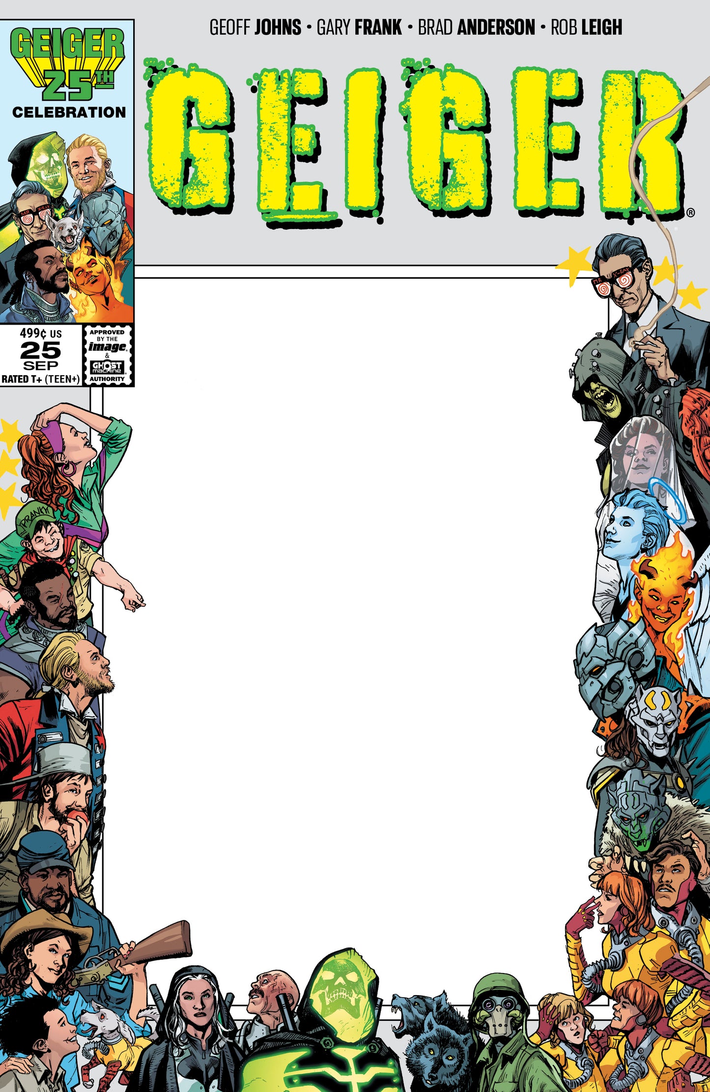 GEIGER #25 CVR F GARY FRANK & BRAD ANDERSON WITCHBLADE TEAM UP VAR | IMAGE COMICS | Comicbookeroo