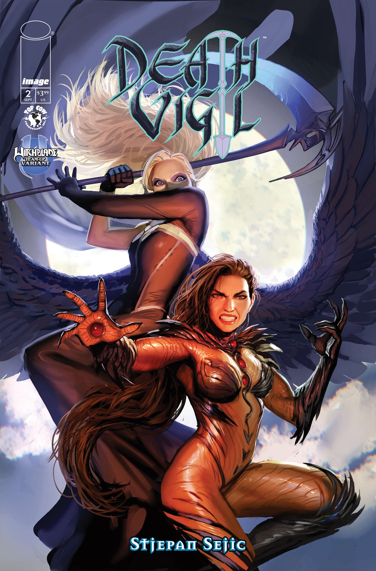 DEATH VIGIL (2026) #2 (OF 6) CVR B STJEPAN SEJIC WITCHBLADE TEAM UP VAR (MR) | IMAGE COMICS | Comicbookeroo