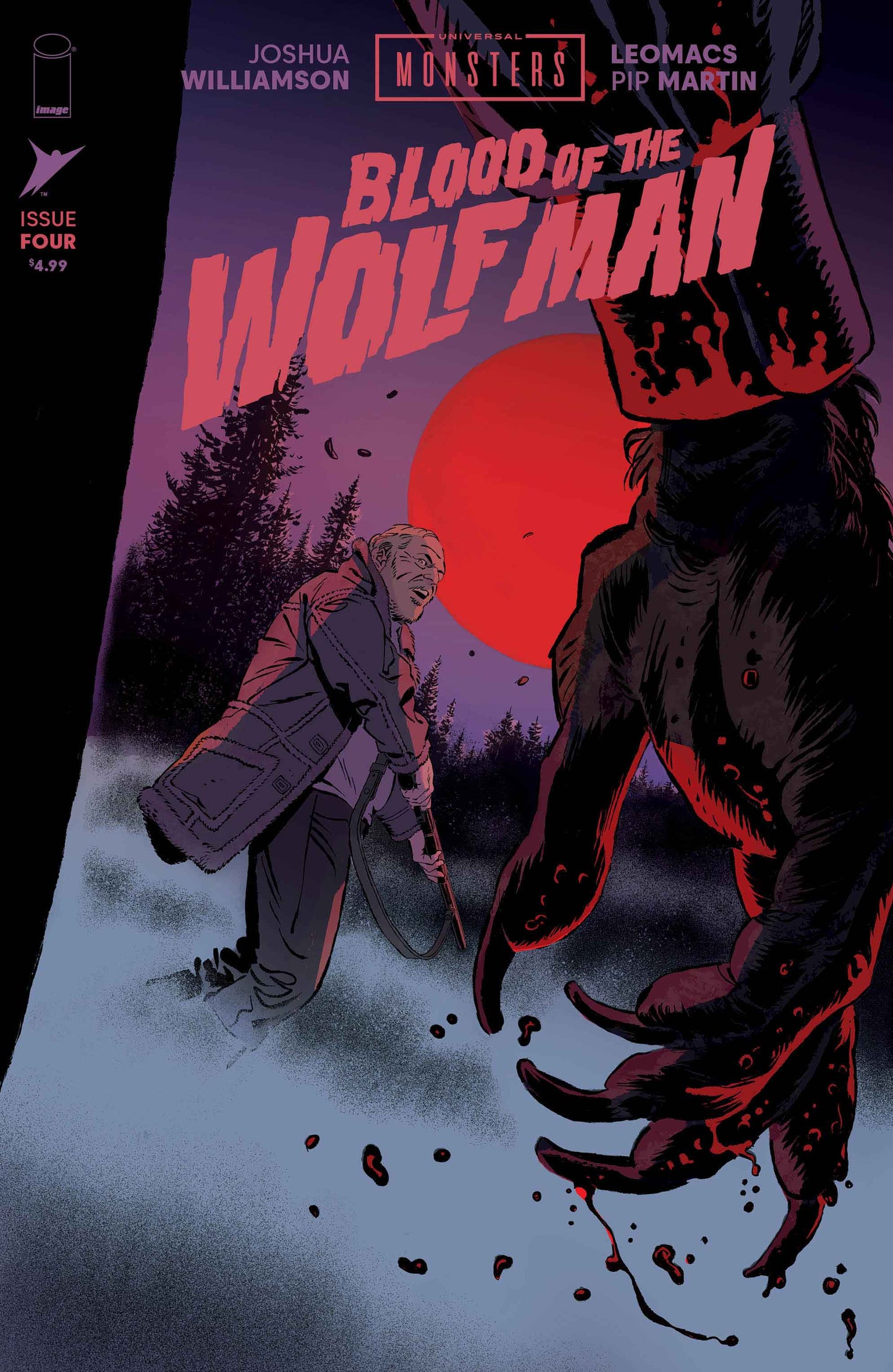 UNIVERSAL MONSTERS BLOOD OF THE WOLF MAN #4