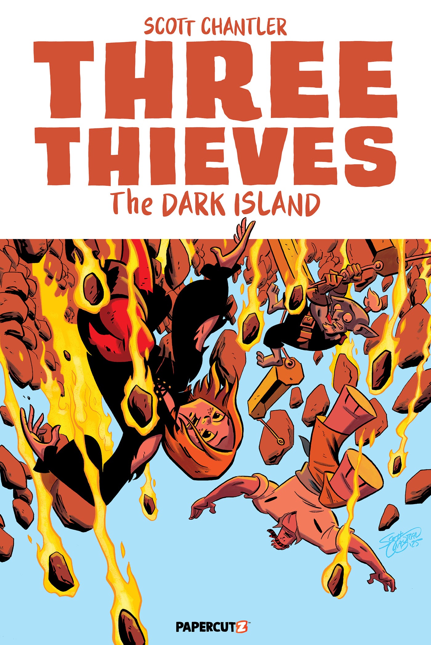 THREE THIEVES HC VOL 06 THE DARK ISLAND