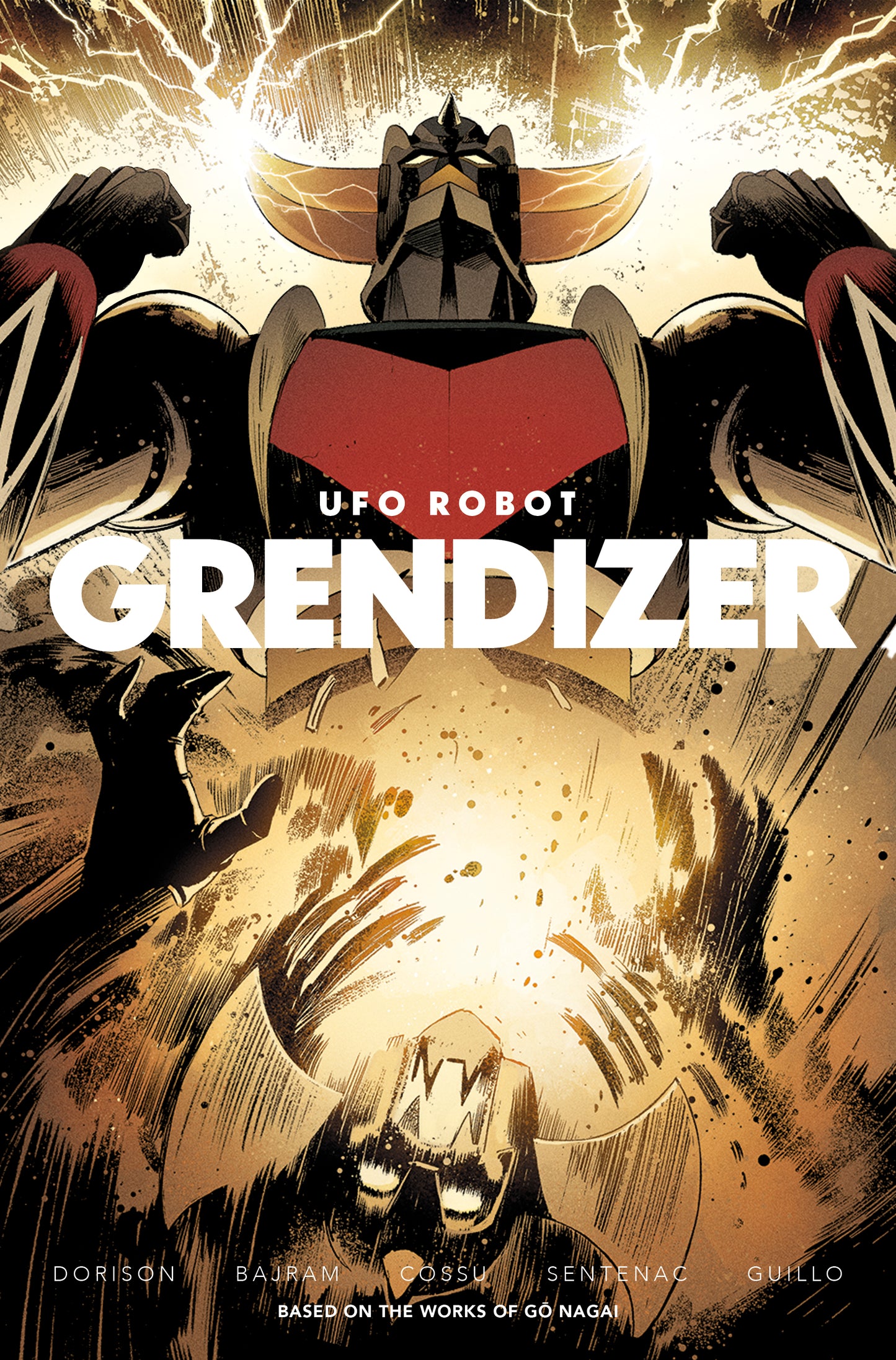UFO ROBOT GRENDIZER #2 (OF 4) CVR B DENIS BAJRAM BRICE COSSU & ALEXIS SENTENAC VAR | TITAN COMICS | Comicbookeroo