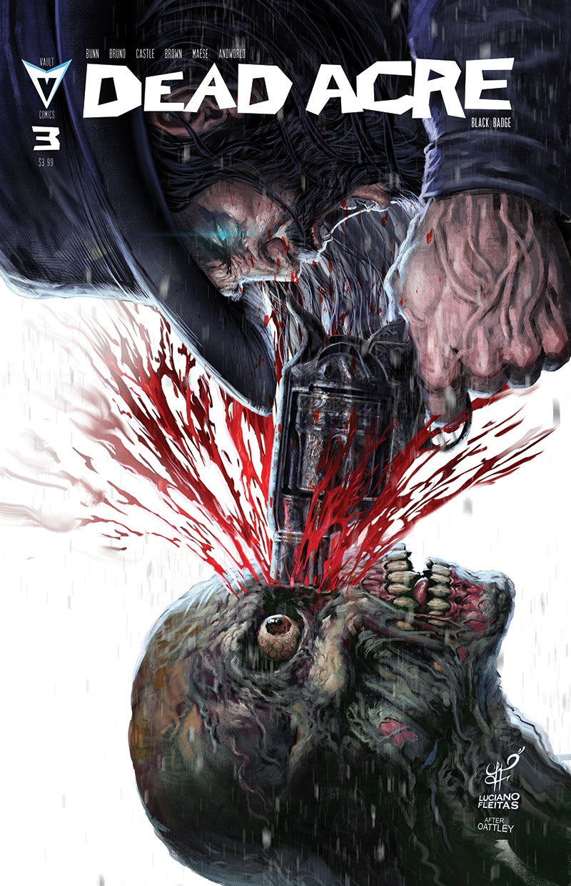 DEAD ACRE #3 CVR G LUCIANO FLEITAS SPECIAL THE WALKING DEAD HOMAGE VAR