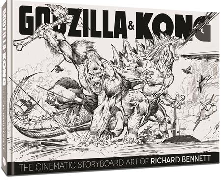 GODZILLA & KONG HC THE CINEMATIC STORYBOARD ART OF RICHARD BENNETT (Backorder, Allow 4-5 Weeks)
