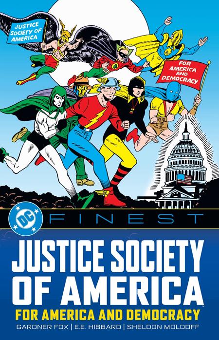 DC FINEST JUSTICE SOCIETY OF AMERICA FOR AMERICA AND DEMOCRACY TP (Backorder, Allow 3-4 Weeks) - Comicbookeroo