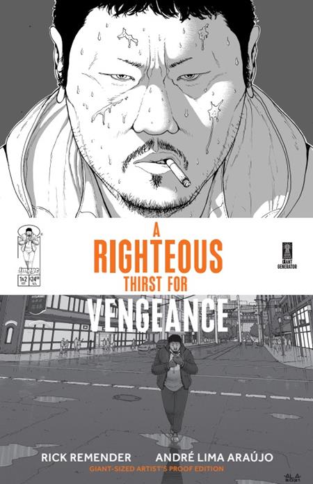 RIGHTEOUS THIRST FOR VENGEANCE GIANT SIZED ARTISTS PROOF EDITION #1 (MR) (Backorder, Allow 4-5 Weeks) | IMAGE COMICS | Comicbookeroo