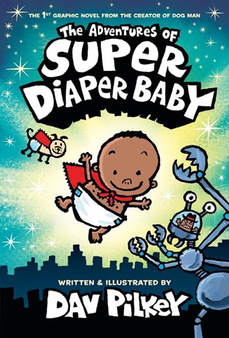 ADVENTURES OF SUPER DIAPER BABY HC COLOR EDITION (Backorder, Allow 4-5 Weeks)