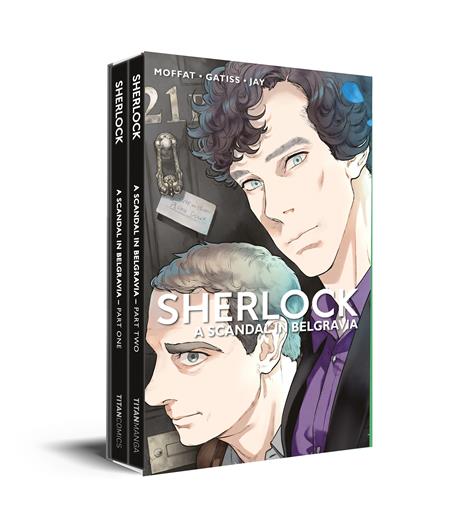 SHERLOCK A SCANDAL IN BELGRAVIA TP VOL 01-02 SLIPCASE SET (Backorder, Allow 4-5 Weeks)