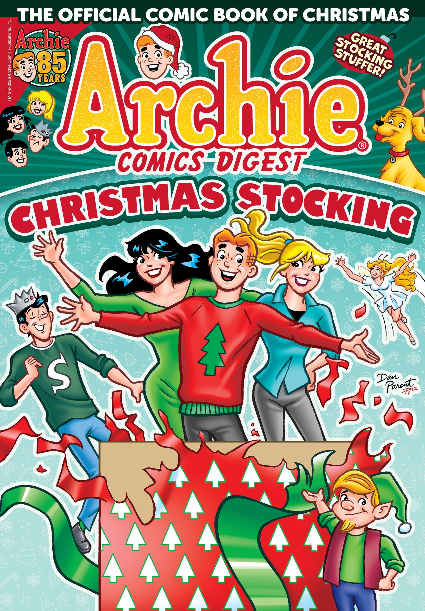 ARCHIE COMICS DIGEST #8 CHRISTMAS STOCKING