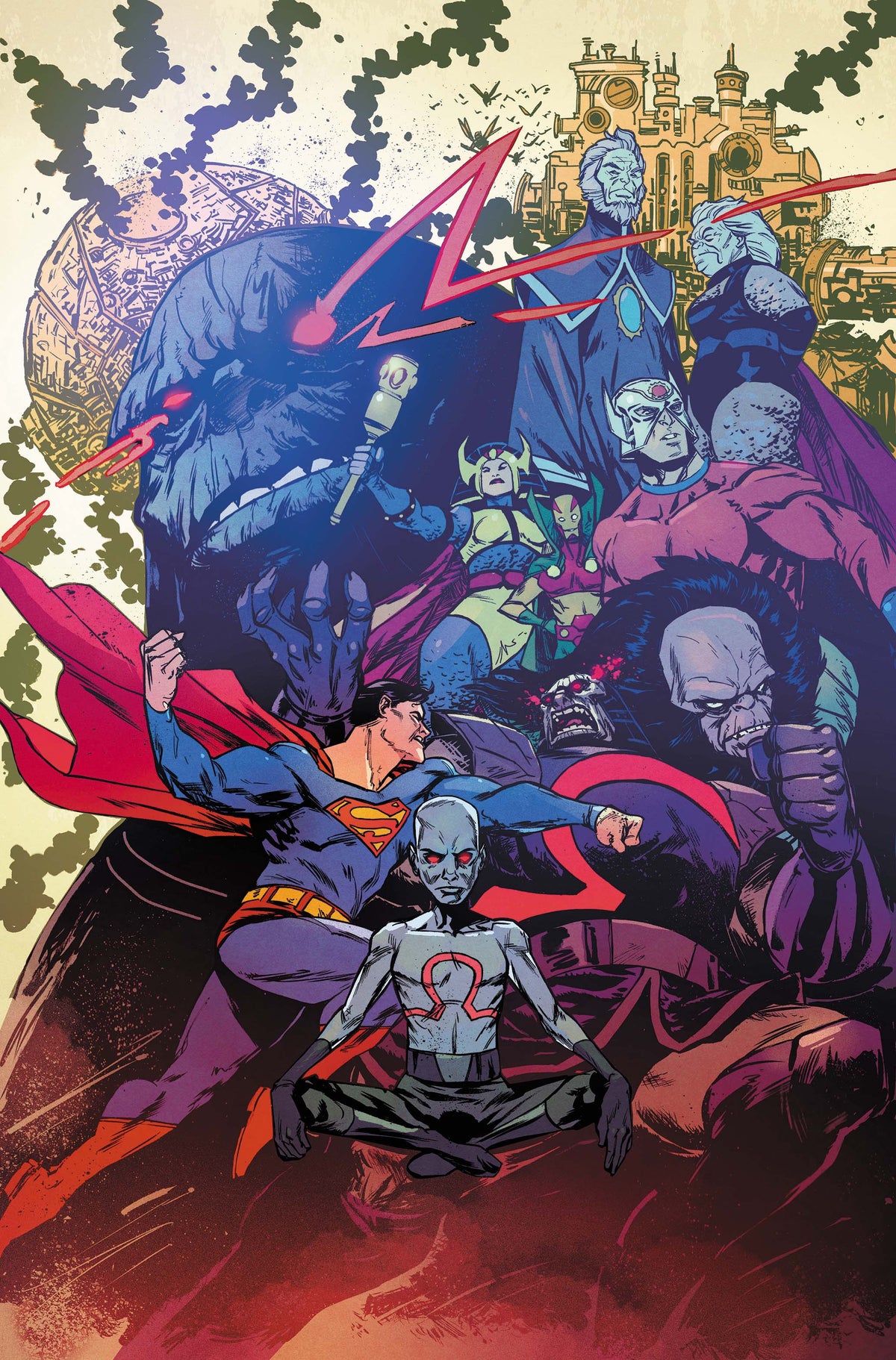 DC ALL IN SAGA DARKSEID VS THE WORLD #1 (ONE SHOT) CVR A SANFORD GREENE | DC COMICS | Comicbookeroo