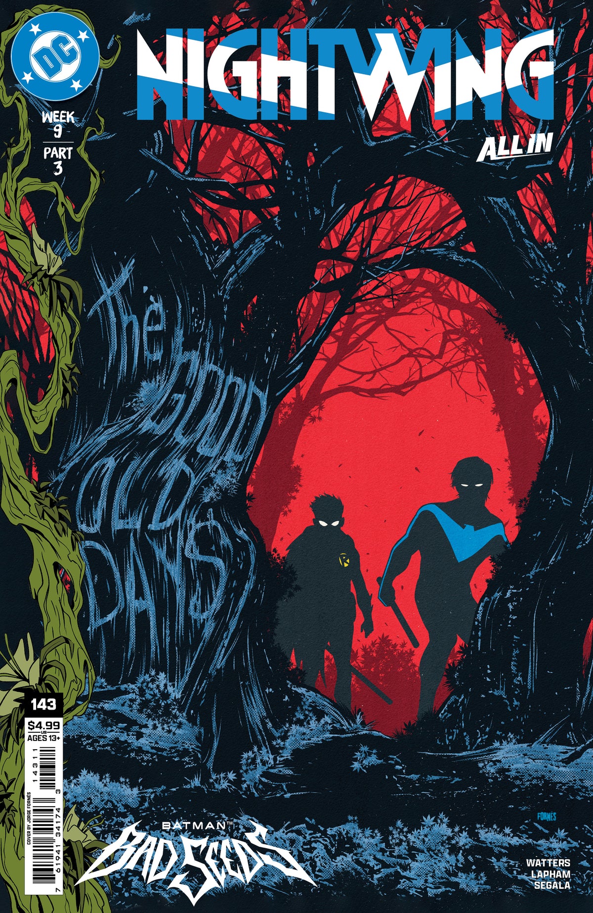 NIGHTWING #143 CVR A JORGE FORNES (BATMAN BAD SEEDS) | DC COMICS | Comicbookeroo