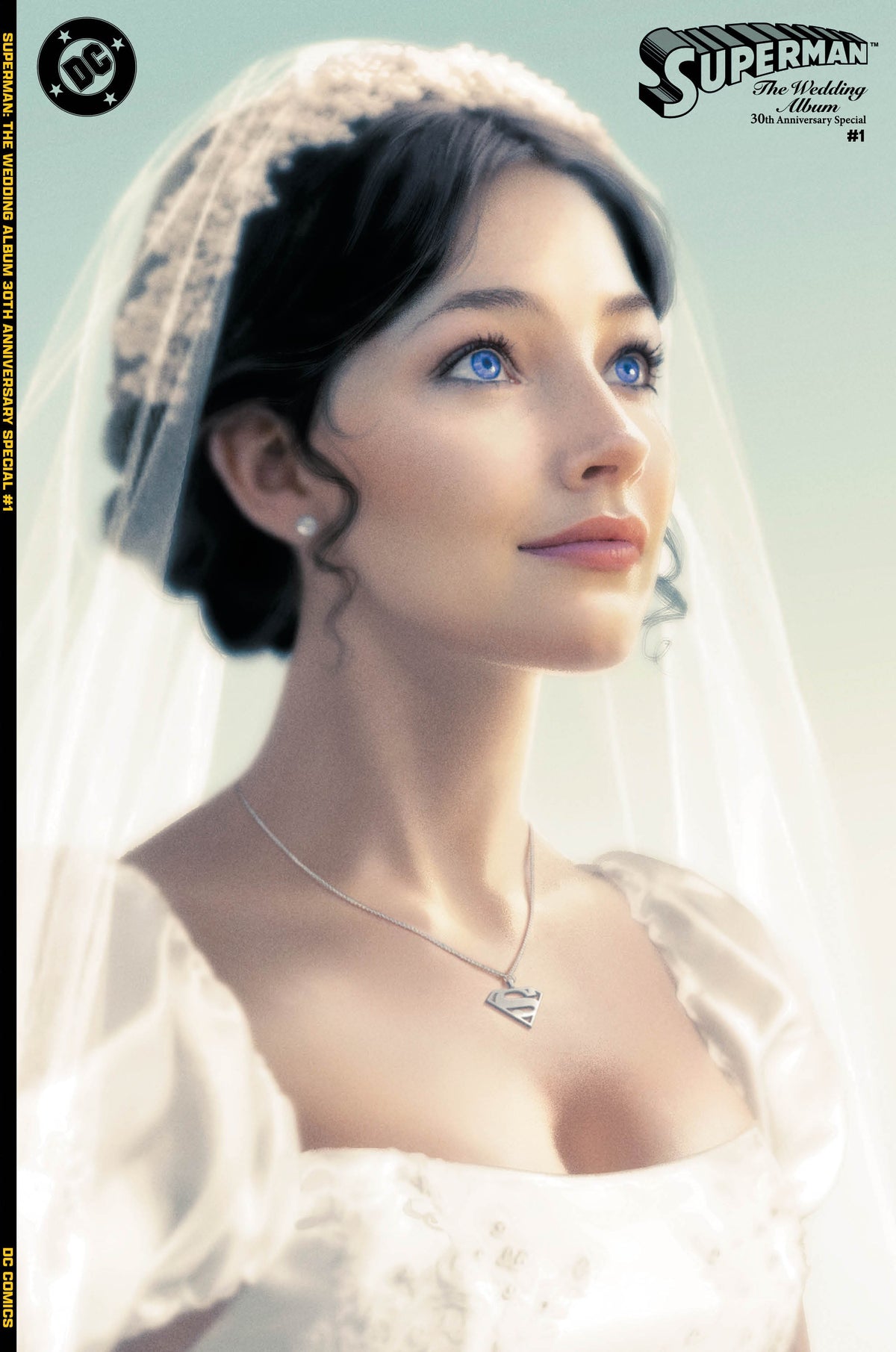 SUPERMAN THE WEDDING ALBUM 30TH ANNIVERSARY SPECIAL #1 (ONE SHOT) CVR D JOSHUA MIDDLETON WRAPAROUND CARD STOCK VAR (28 Oct Release)