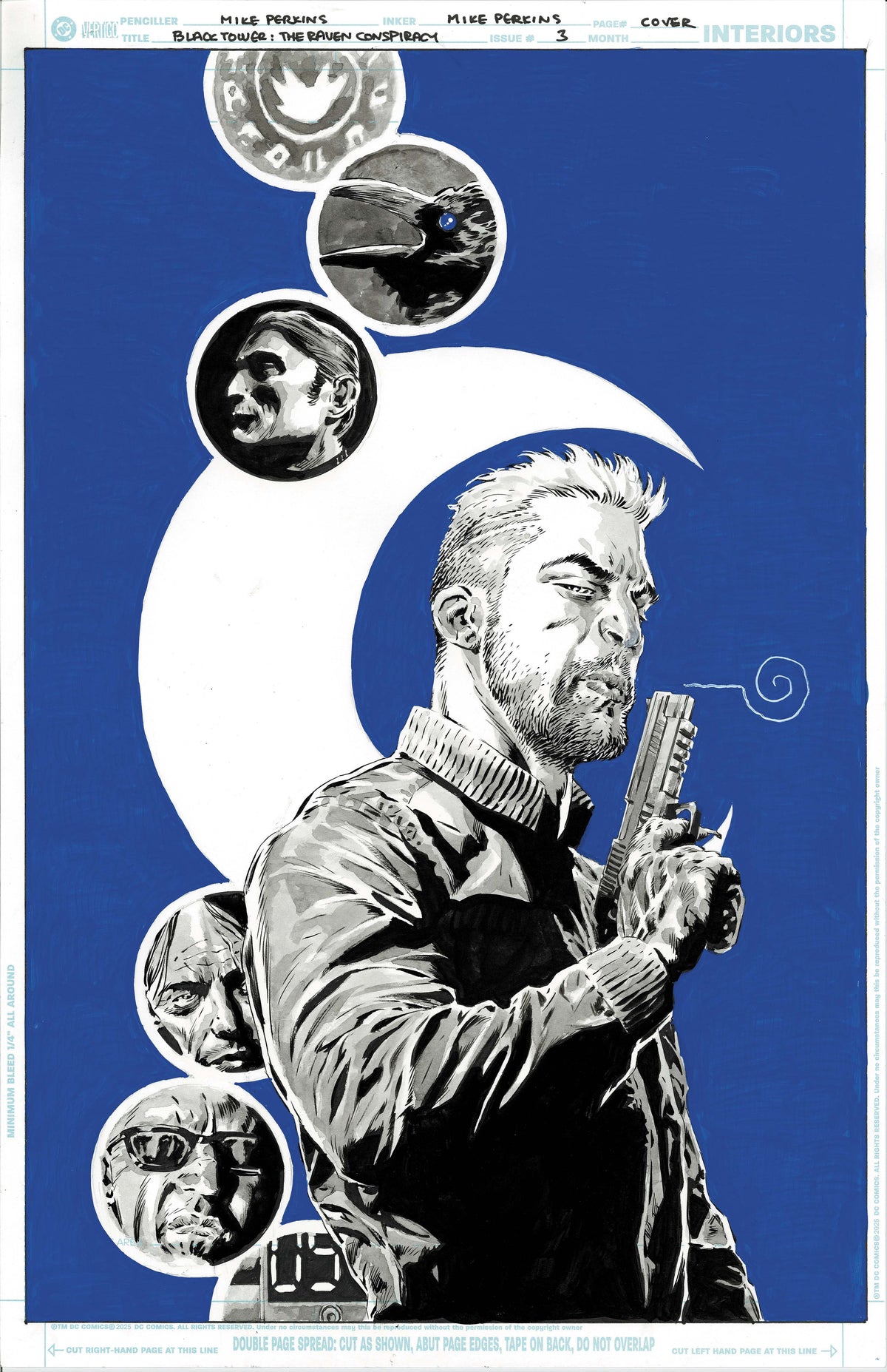 BLACK TOWER THE RAVEN CONSPIRACY #3 (OF 6) CVR A MIKE PERKINS (MR) | DC COMICS | Comicbookeroo