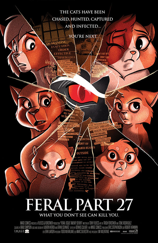 FERAL #27 CVR B ALLEN PASSALAQUA & TONY FLEECS URBAN LEGENDS HOMAGE VAR | IMAGE COMICS | Comicbookeroo