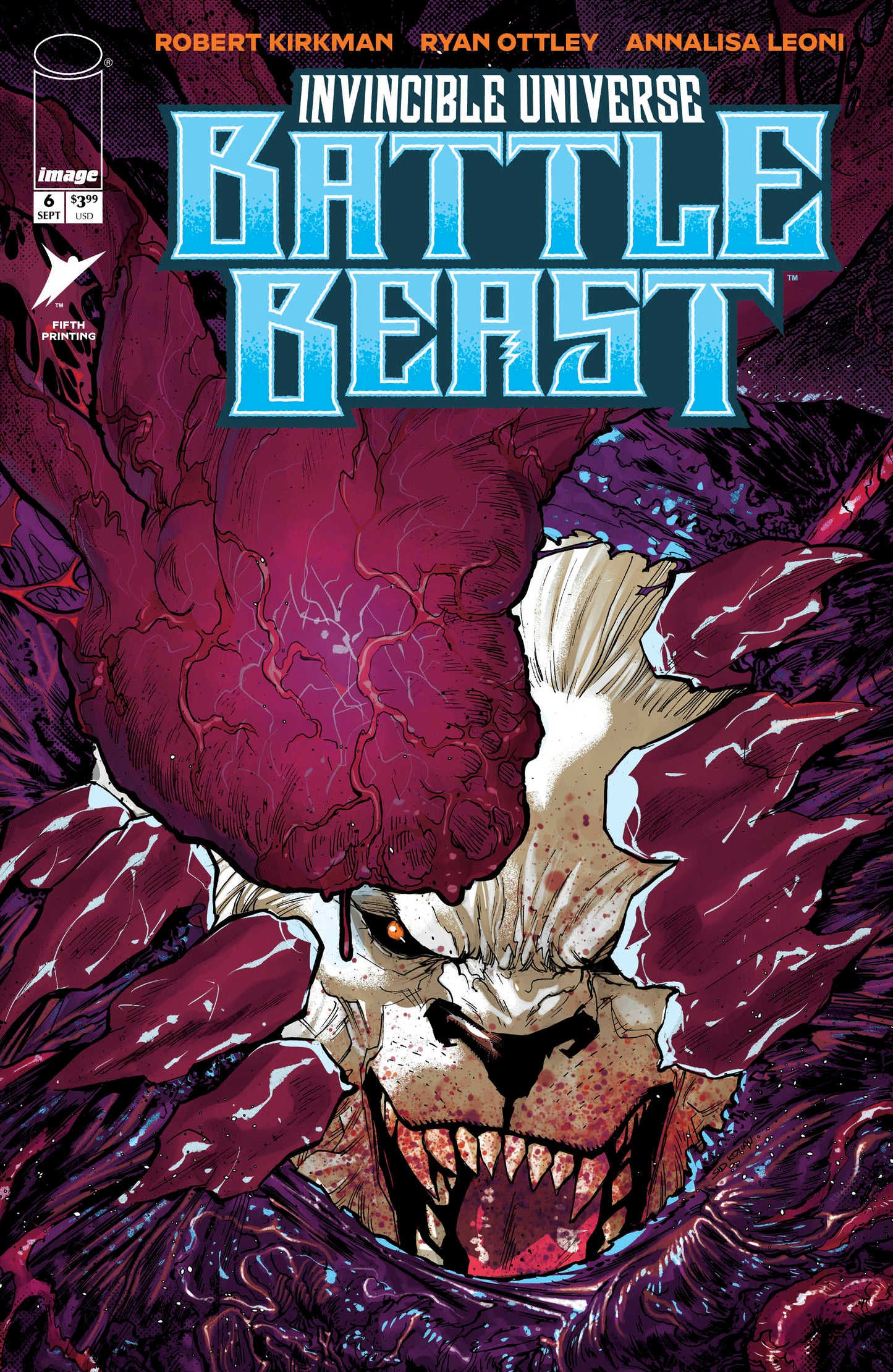 INVINCIBLE UNIVERSE BATTLE BEAST #6 5TH PTG
