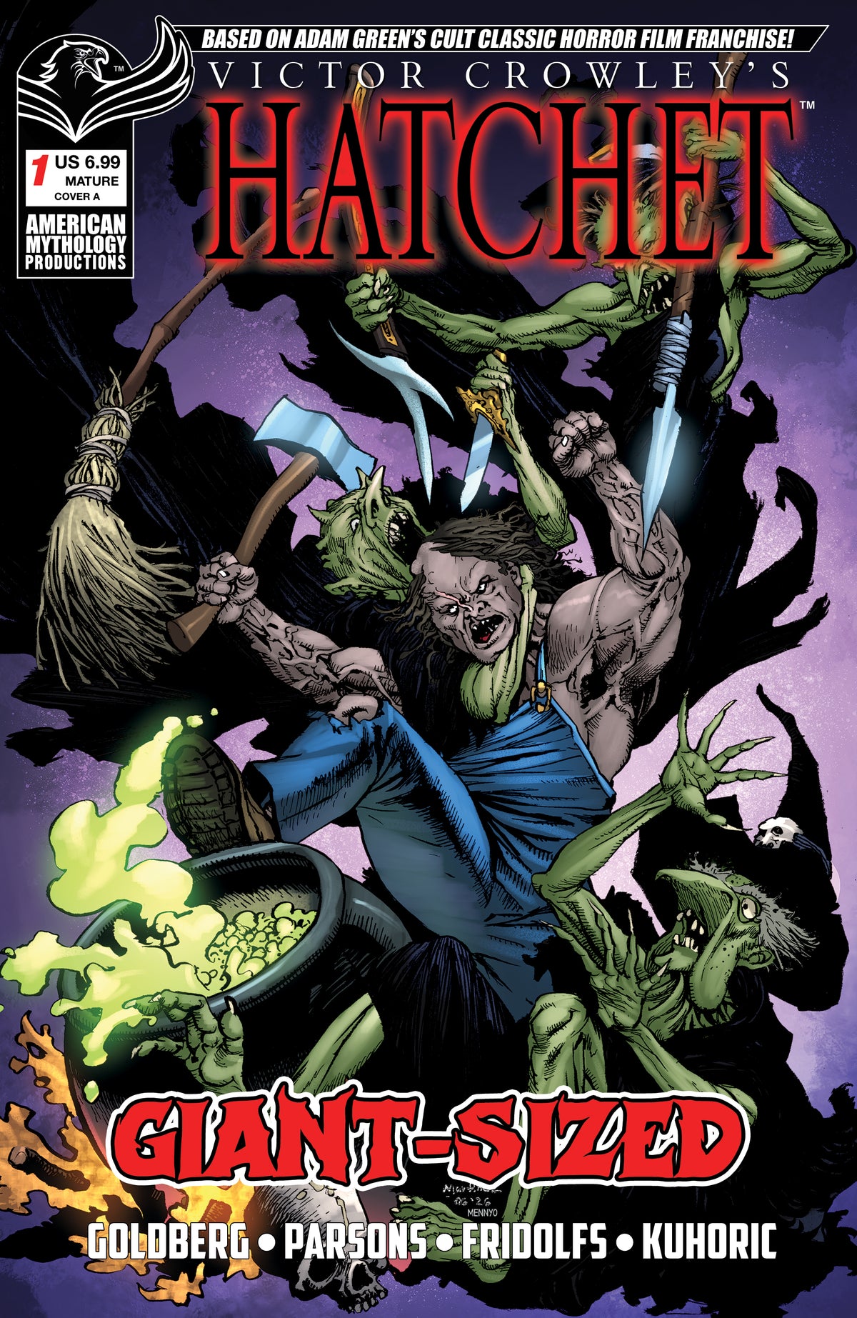 GIANT SIZED HATCHET HALLOWEEN #1 (ONE SHOT) CVR A ROY ALLAN MARTINEZ | PRANA PUBLISHERS | Comicbookeroo