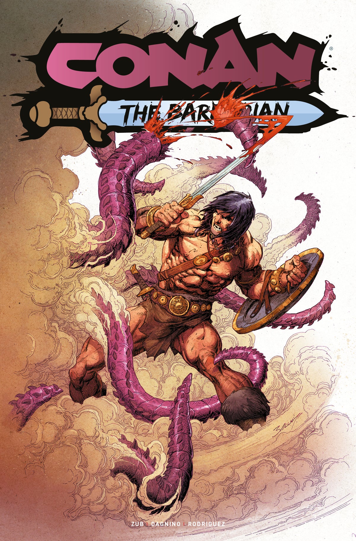 CONAN THE BARBARIAN #36 CVR A MARK BAGLEY (MR) | TITAN COMICS | Comicbookeroo