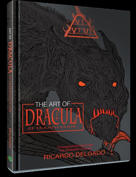 ART OF DRACULA OF TRANSYLVANIA HC (Backorder, Allow 4-5 Weeks)