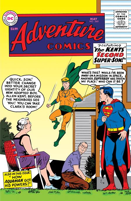 ADVENTURE COMICS #260 FACSIMILE EDITION CVR A CURT SWAN & STAN KAYE - Comicbookeroo