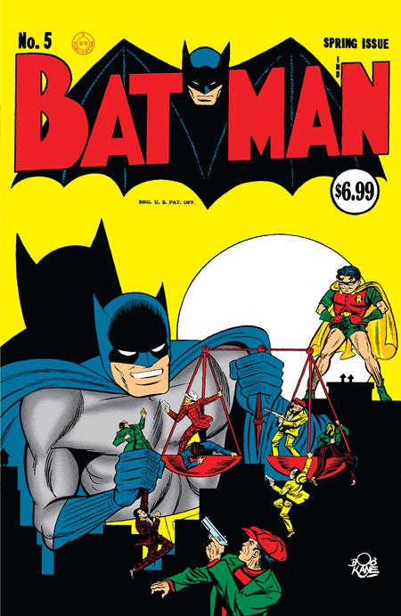 BATMAN #5 FACSIMILE EDITION CVR A BOB KANE - Comicbookeroo