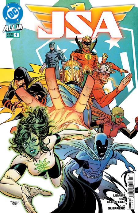 JSA #1 CVR A DIEGO OLORTEGUI - Comicbookeroo