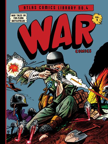 ATLAS COMICS LIBRARY HC NO 04 WAR COMICS VOL 1 (MR) (Backorder, Allow 4-5 Weeks)