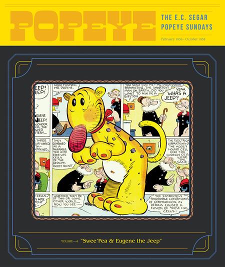 POPEYE TP VOL 4 SWEEPEA & EUGENE THE JEEP (MR) (Backorder, Allow 4-5 Weeks)