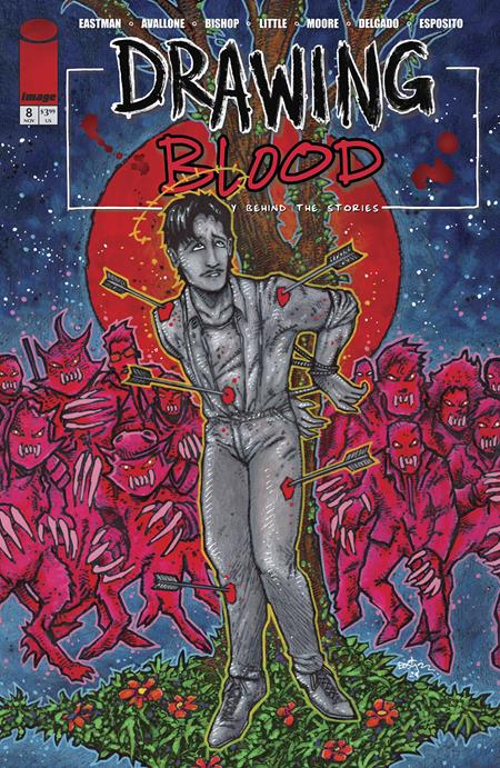 DRAWING BLOOD #8 (OF 12) CVR A KEVIN EASTMAN (Backorder, Allow 4-5 Weeks) | IMAGE COMICS | Comicbookeroo