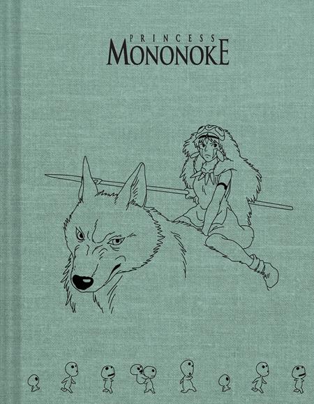 STUDIO GHIBLI PRINCESS MONONOKE SKETCHBOOK HC (Backorder, Allow 4-5 Weeks)