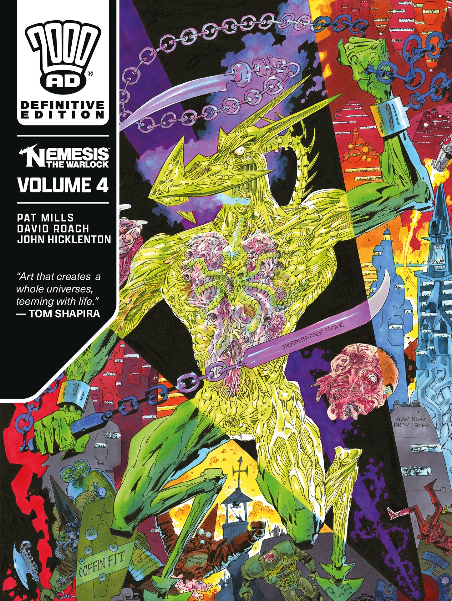 NEMESIS THE WARLOCK DEFINITIVE EDTION TP VOL 04 (Backorder, Allow 4-5 Weeks) | REBELLION PUBLISHING | Comicbookeroo