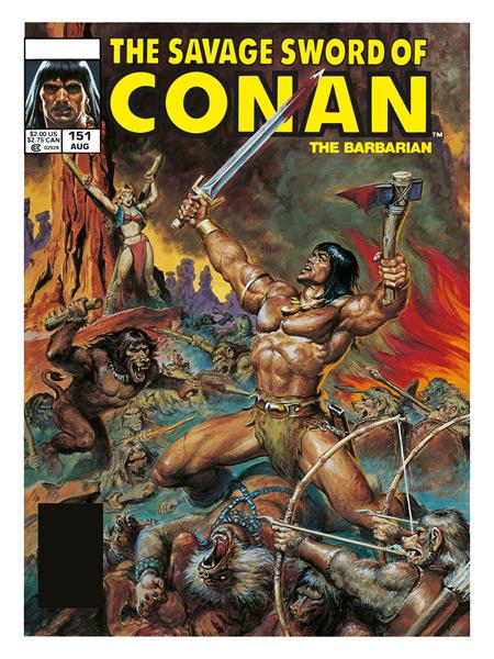 SAVAGE SWORD OF CONAN THE ORIGINAL COMICS OMNIBUS HC VOL 11 REGULAR EDITION EARL NOREM (MR) (Backorder, Allow 4-5 Weeks)