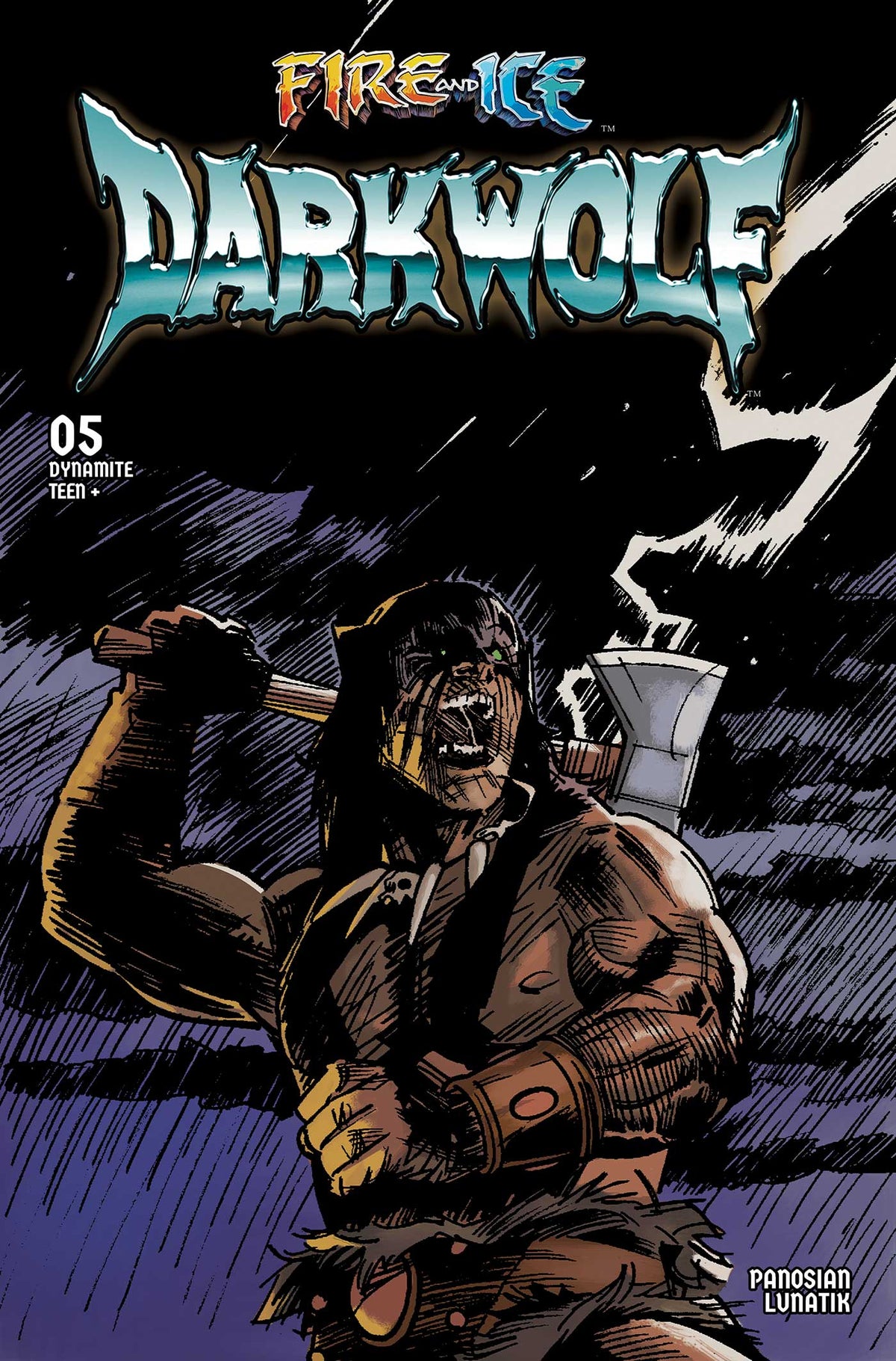 FIRE AND ICE DARKWOLF #5 CVR L FERNANDO PROIETTI VAR