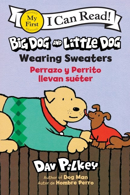 BIG DOG AND LITTLE DOG TP WEARING SWEATERS PERRAZO Y PERRITO LLEVAN SUETER