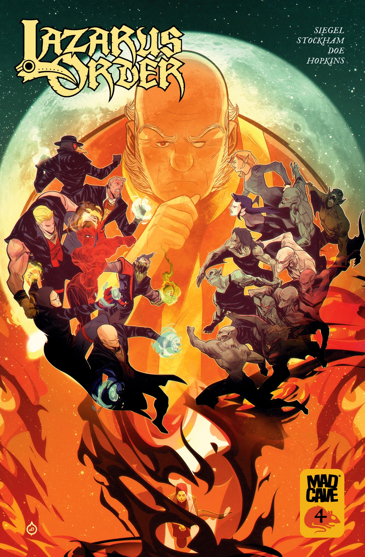LAZARUS ORDER #4 (OF 8) CVR A JUAN DOE | MAD CAVE STUDIOS | Comicbookeroo