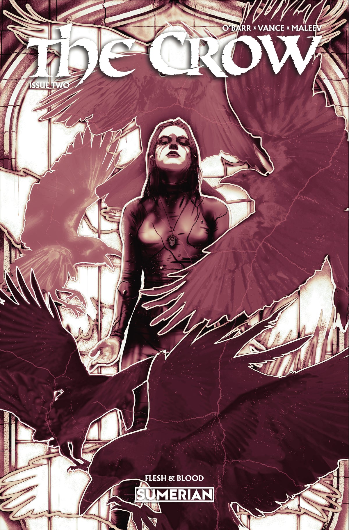 CROW FLESH AND BLOOD #2 CVR A LUCAS PEVERILL (MR) | MASSIVE PUBLISHING | Comicbookeroo