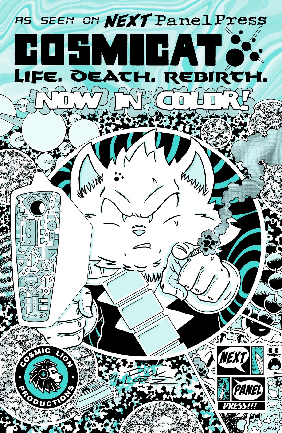 COSMICAT LIFE DEATH REBIRTH TP | PRANA PUBLISHERS | Comicbookeroo