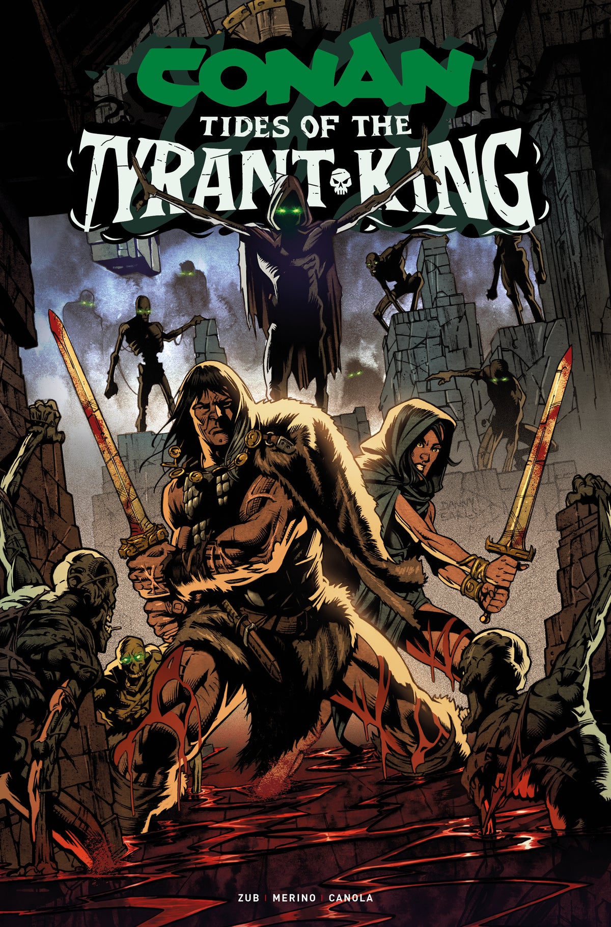 CONAN THE BARBARIAN TIDES OF THE TYRANT KING #3 (OF 4) CVR C DANNY EARLS VAR (MR) | TITAN COMICS | Comicbookeroo