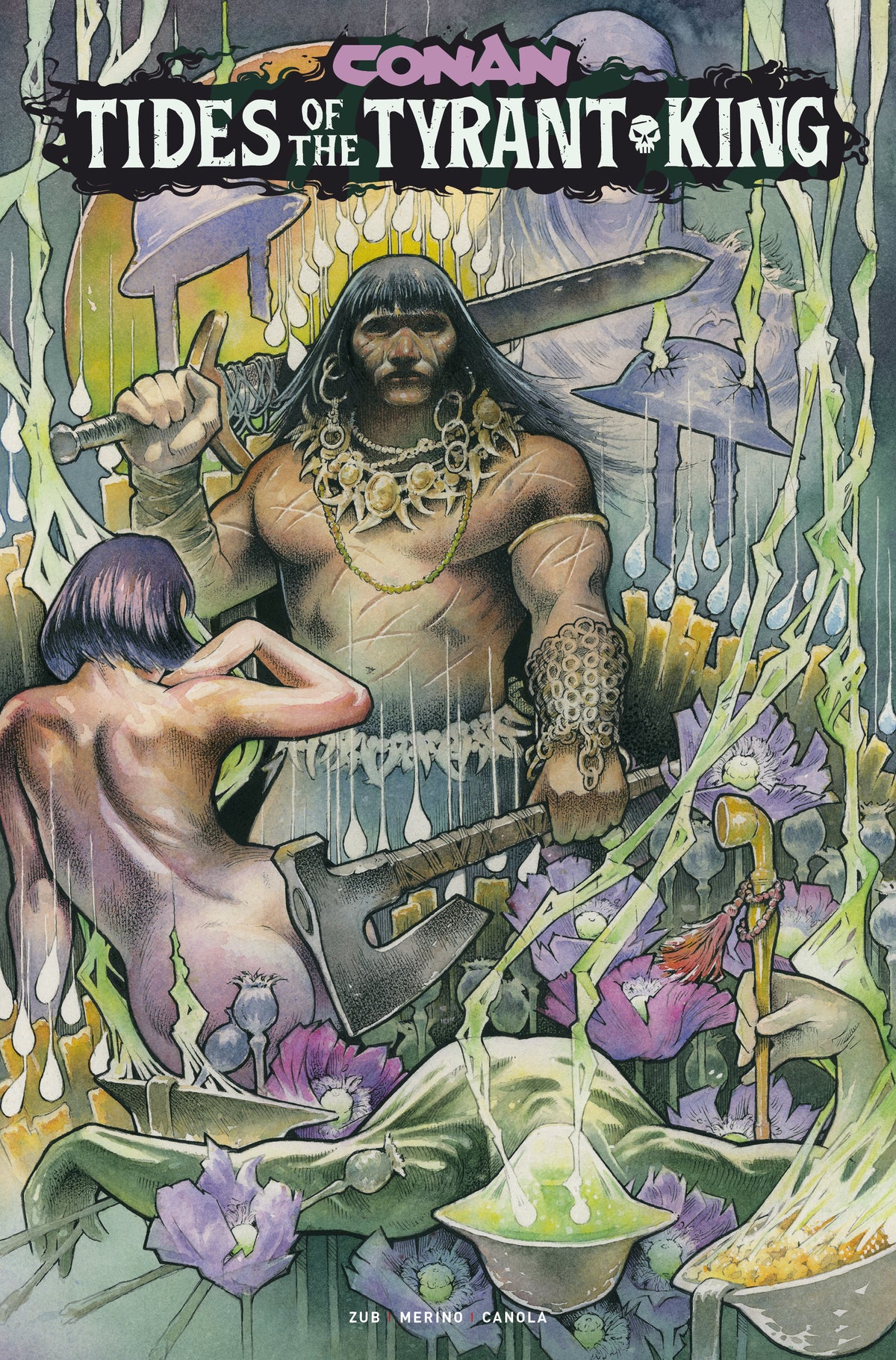 CONAN THE BARBARIAN TIDES OF THE TYRANT KING #3