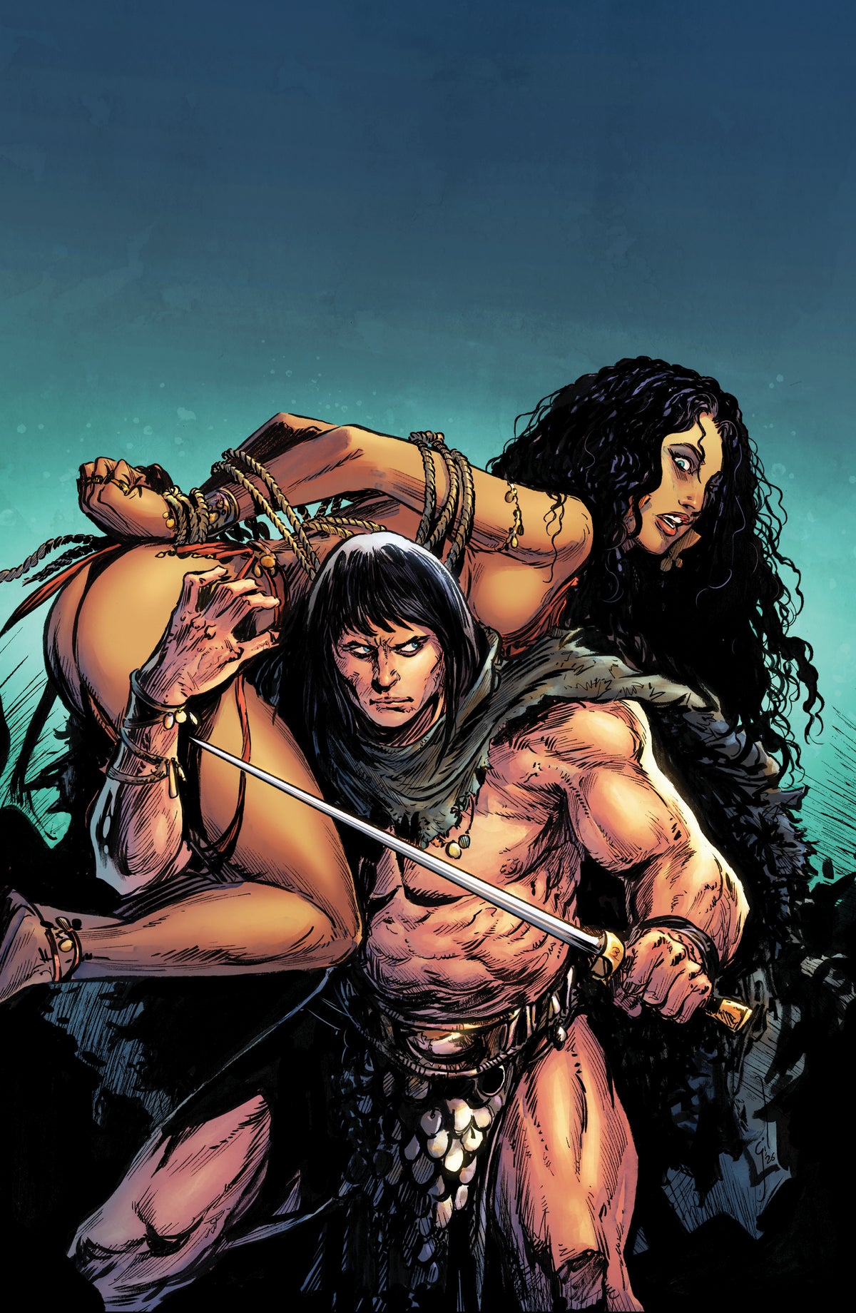 CONAN THE BARBARIAN #37 CVR F IVAN GIL VIRGIN CARDSTOCK VAR (MR) | TITAN COMICS | Comicbookeroo